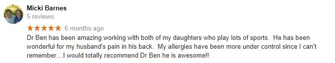 Patient Testimonial at Complete Chiropractic