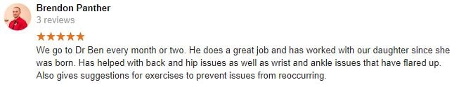 Patient Testimonial at Complete Chiropractic