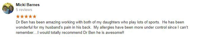 Patient Testimonial at Complete Chiropractic